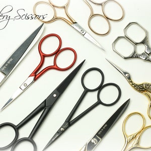 Embroidery Scissors | Kreative Snips | Small Scissors | Crane Scissors | Stork Scissors | Italian Scissors