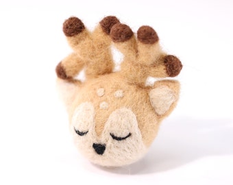 Felted Deer | Felt Deer | Felt Shapes | Felted Shapes