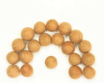 Garland DIY Felt Balls // Felt Poms // Felt Beads // Felt Garland // OCHRE  - New Color