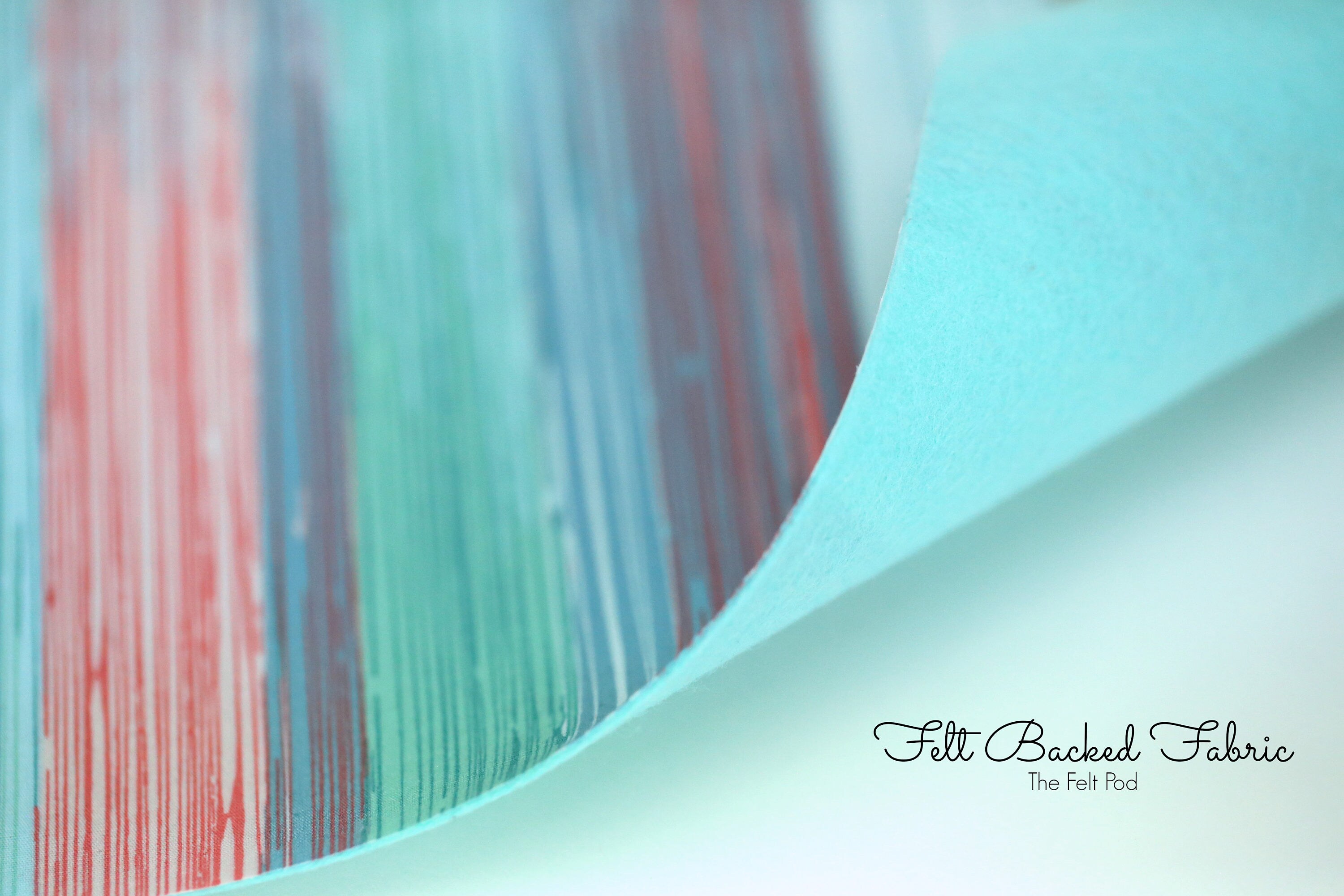 Fabric Felt // Felt Backed Fabric // Art Gallery Fabrics Etsy