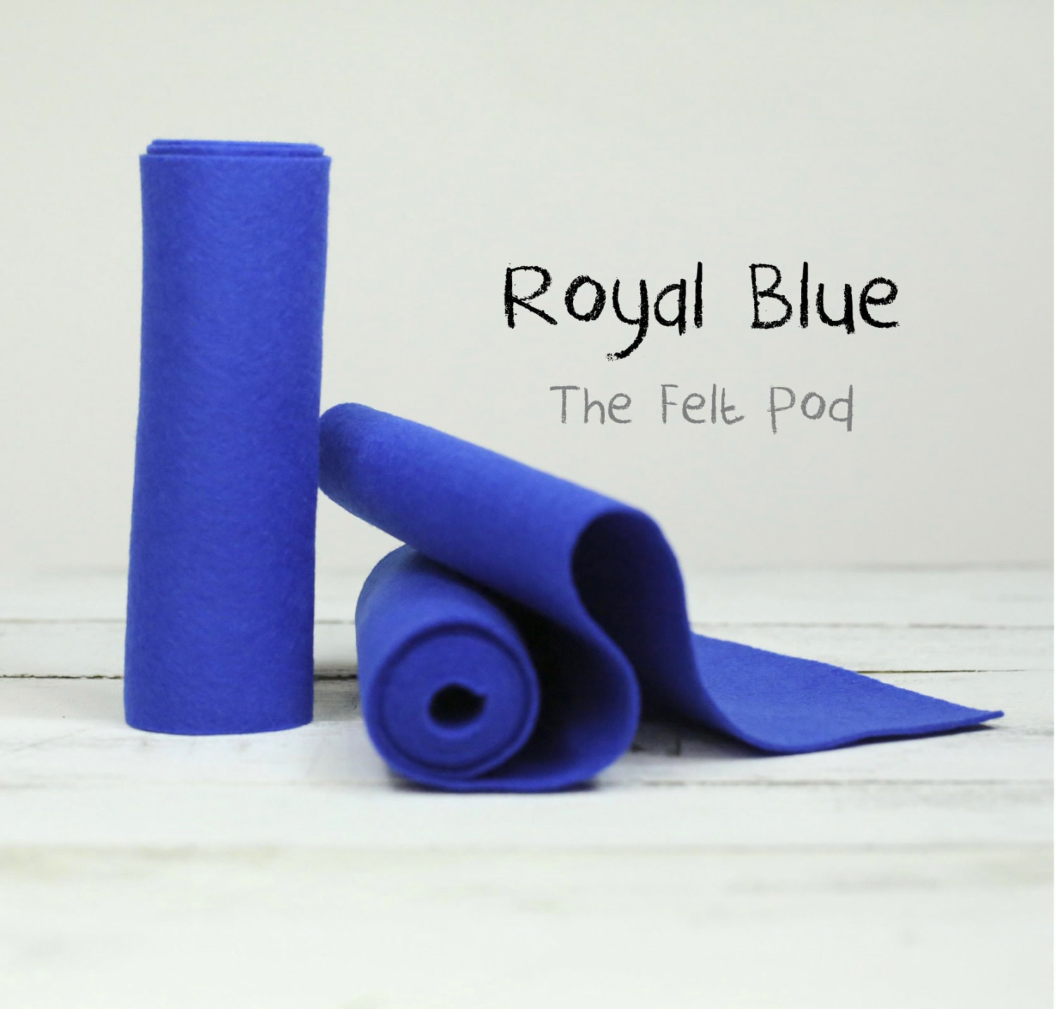 Royal Blue Felt Fabric