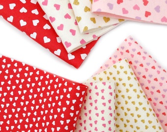 Merino Wool Felt | Printed Felt | Patterned Felt | SWEET LOVE Wool Felt | Star Wool Felt