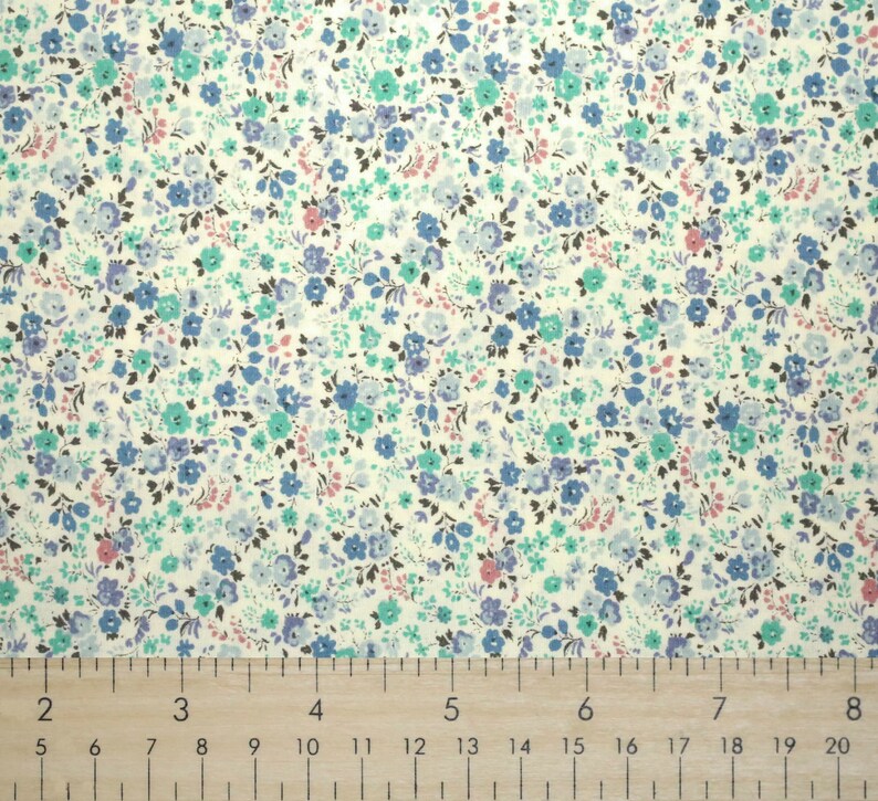 Sevenberry Petite Garden Aqua Robert Kaufman Sevenberry Bias Binding Bias Tape Fabric Felt Felt Backed Fabric