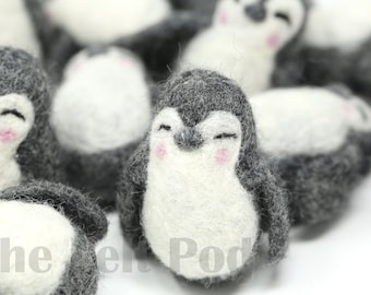Pingüinos de fieltro / Pingüinos de fieltro / Formas de fieltro