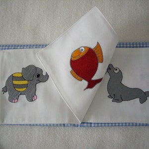 Baby Children's Fabric Book My 1st Animal Book image 3