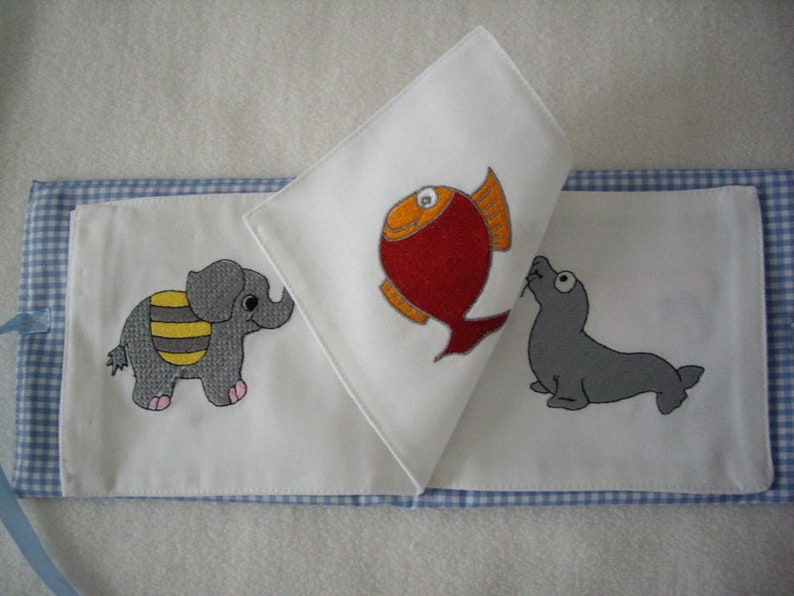 Baby Children's Fabric Book My 1st Animal Book image 3