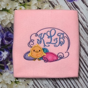 Easter Dress - Girls Pink Easter Dress - Easter children's dress - Monogrammed Easter Dress