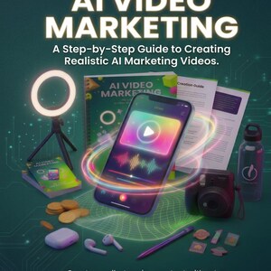 AI UGC Video Marketing Guide, Step-by-Step Tutorial (Digital Download)