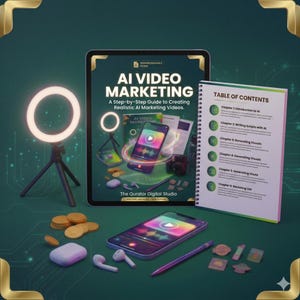 Leitfaden für KI-gestütztes UGC-Videomarketing, Schritt-für-Schritt-Anleitung (Digitaler Download)