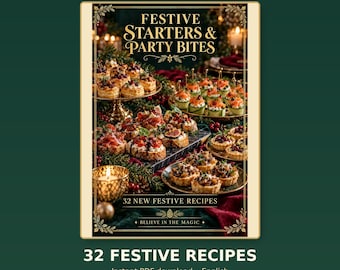 32 Festive Christmas Appetizer Recipes | Holiday Party Food (PDF Download)