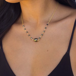 Tahitian pearl choker necklace , Tahitian pearl necklace , Tahitian pearl , tahitian pearl hawaii , Tahitian pearl jewelry hawaii , hawaii