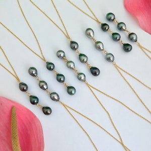 NEW Tahitian Pearl Necklace , Tahitian pearl gold filled , Tahitian pearl jewelry , tahitian pearl , tahitian pearl jewelry hawaii , hawaii