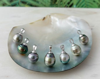 DOORBUSTER !! Affordable and Quality Tahitian Pearl Pendants ! Tahitian pearl jewelry , tahitian pear necklace