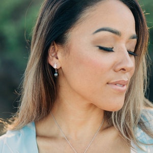 Ulu Leaf and Tahitian Pearl Pendant , Tahitian Pearl Necklace , Flower ...