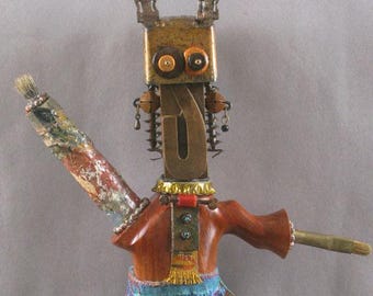 Assemblage Sculpture - Delfina