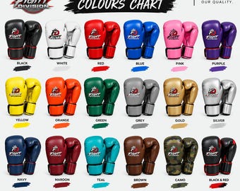 Fight Division Boxing Gloves, Genuine Leather, Shock Absorbing Comfort for Every Fighter