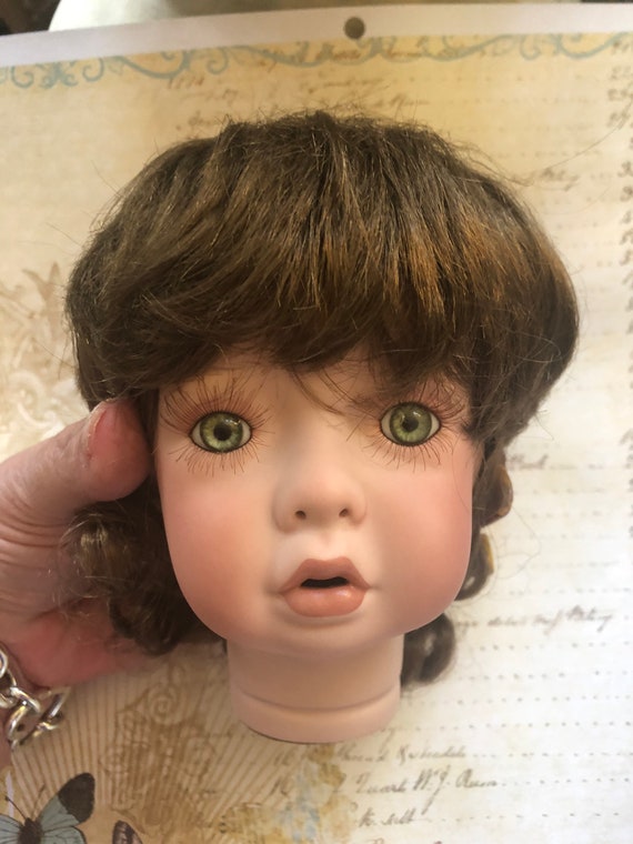 vintage doll heads