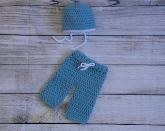 Handmade Crochet Baby Boy scrubs set  Baby Surgeon outfit Newborn girl Crocheted Scrubs Hospital scrubs Nurse scrub Doctor Scrubs photo prop