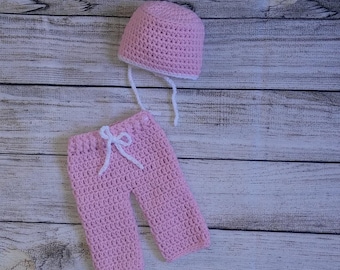 Handmade Crochet Baby Girl scrubs set  Baby Surgeon outfit Newborn boy Crocheted Scrubs Hospital scrubs Nurse scrub Doctor Scrubs photo prop