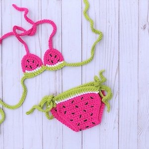 Strand-Baby-Outfit, Neugeborenen-BIKINI, Kleinkind-Badeanzug, Ocean-Kinderzimmer, Babypartygeschenk, Baby-Sommer-Badeanzug, gehäkelter Bikini-Babykostüm
