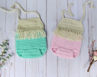 BOHO baby Romper, baby outfit, gehaakte baby jurk, peuter jurk, baby meisje outfit handgemaakte baby outfit foto prop baby douche cadeau fringe