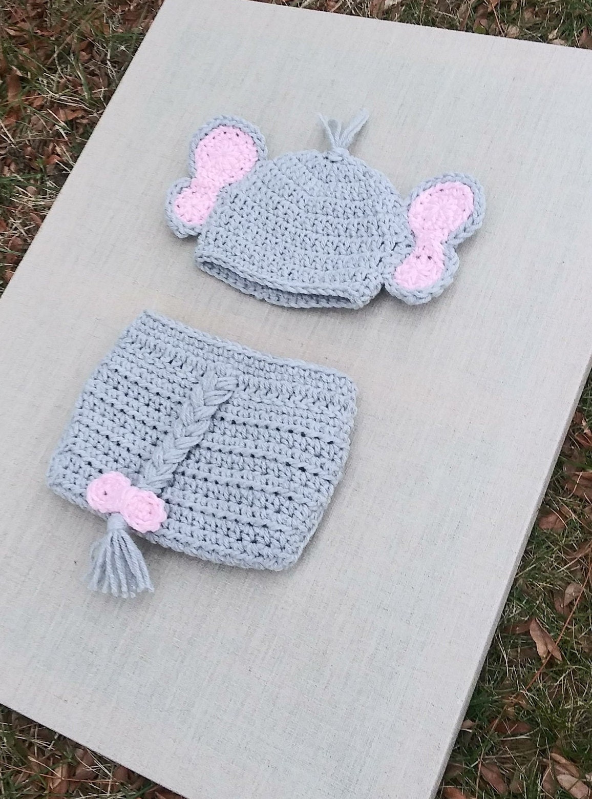 Newborn Baby Elephant Outfit, Baby Elephant Costume, Crochet Elephant ...