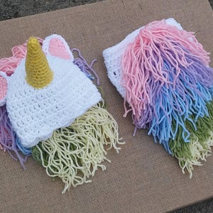 Crochet baby unicorno vestito cappello di unicorno Unicorn | Etsy Italia