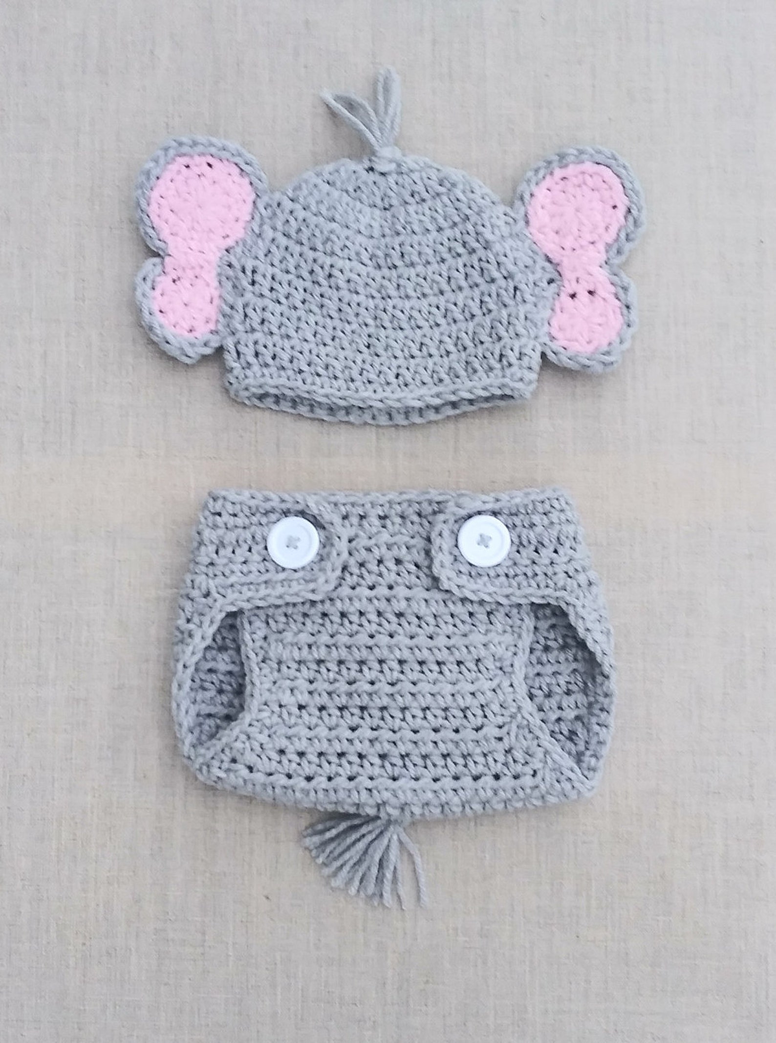 Newborn Baby Elephant Outfit Baby Elephant Costume Crochet Etsy