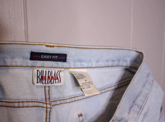 Vintage 90s Bill Blass Jeans High Rise Light Wash… - image 5