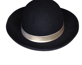 OLD JOE&CO. WIDE BRIM STRAW HAT 帽子 BLACK