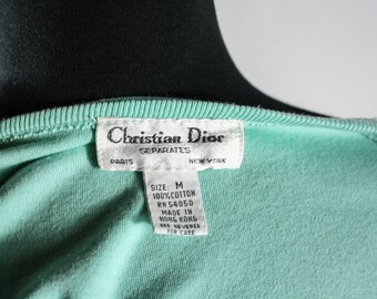Vintage Christian Dior Separates Top and Pants Set Loungewear