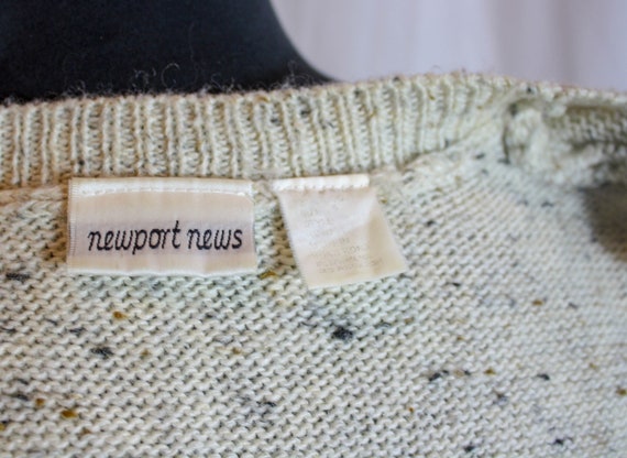 Vintage Newport News Knit Dress Sleeveless Sheath… - image 5