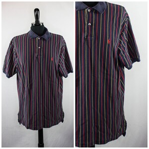 Vintage Polo by Ralph Lauren Polo Shirt Vertical Stripes