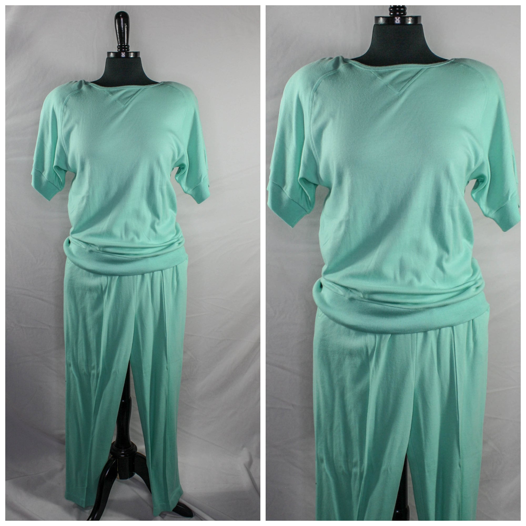 Vintage Christian Dior Separates Top and Pants Set Loungewear