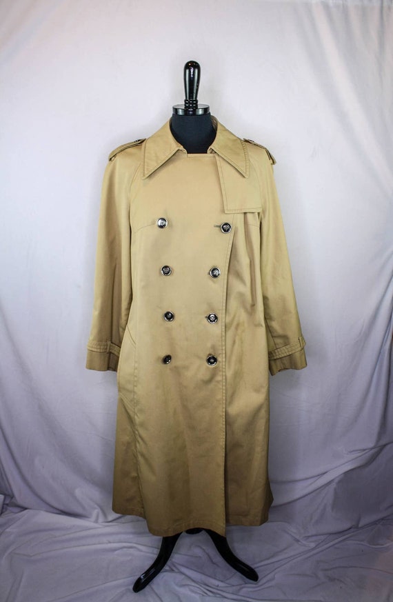 Vintage London Fog Maincoats Trench Coat Double Breasted