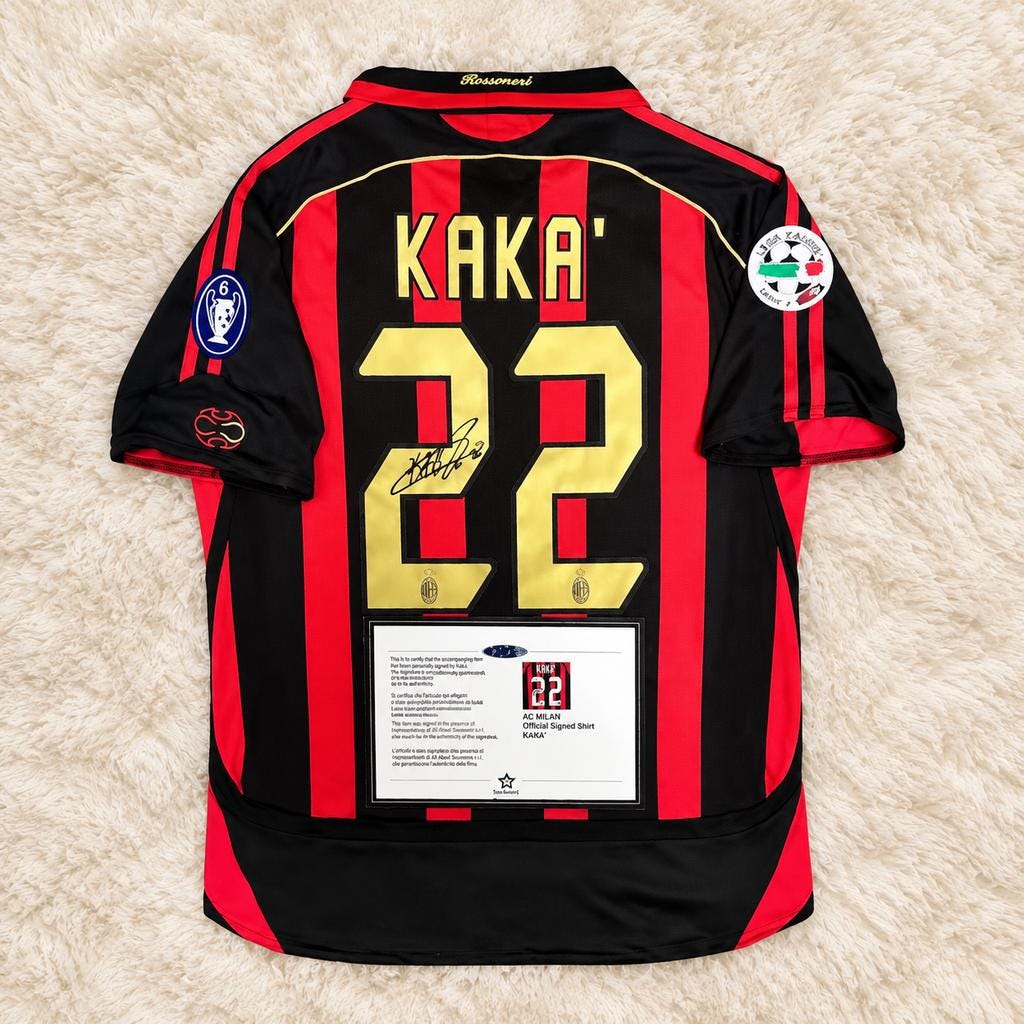 Kaka jersey ac milan 2007 - Etsy 日本