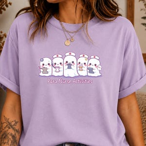 Activités paranormales - T-shirt fantôme pour enseignants spécialisés, Halloween humoristique pour enseignants spécialisés, T-shirt fantôme mignon pour enseignants d'automne, Cadeau pour l'équipe des enseignants spécialisés