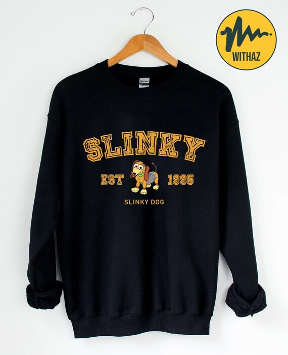 slinky dog sweatshirt
