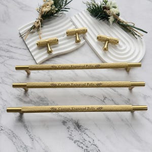 Antique brass knurling Cabinet handle distressed Drawer Knob Custom Engraved Dresser Knob Cabinet Pull handle modern Furniture Hardware knob