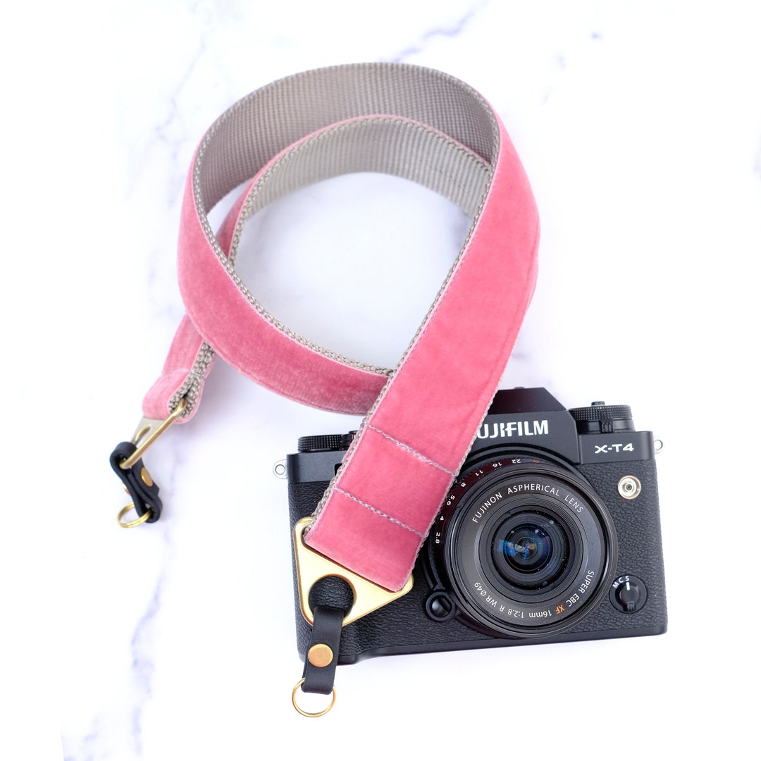 Designer Velvet Camera Strap | 1.5