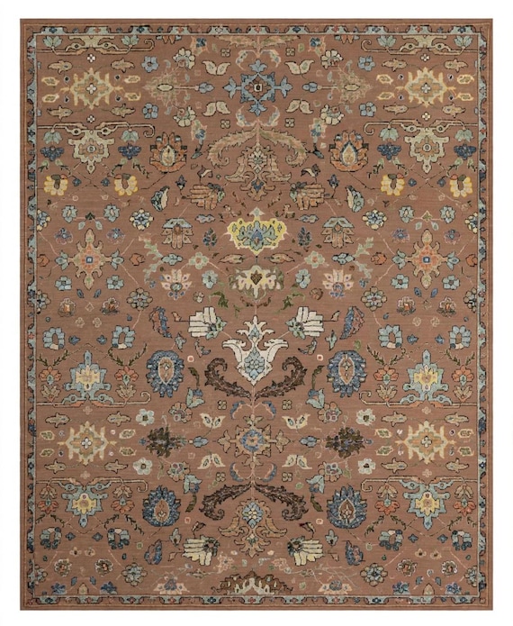 Hand knotted Persian rug  Handmade persian woolen carpet