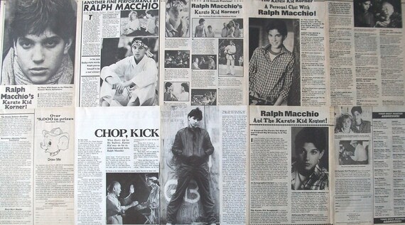 Items similar to RALPH MACCHIO ~ The Karate Kid, The ...