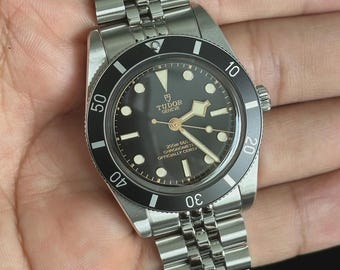 Vintage Tudor Black Bay 54 M79000N 41mm Luxury Men's Watch