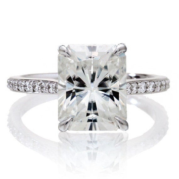 10x8 2024 radiant moissanite