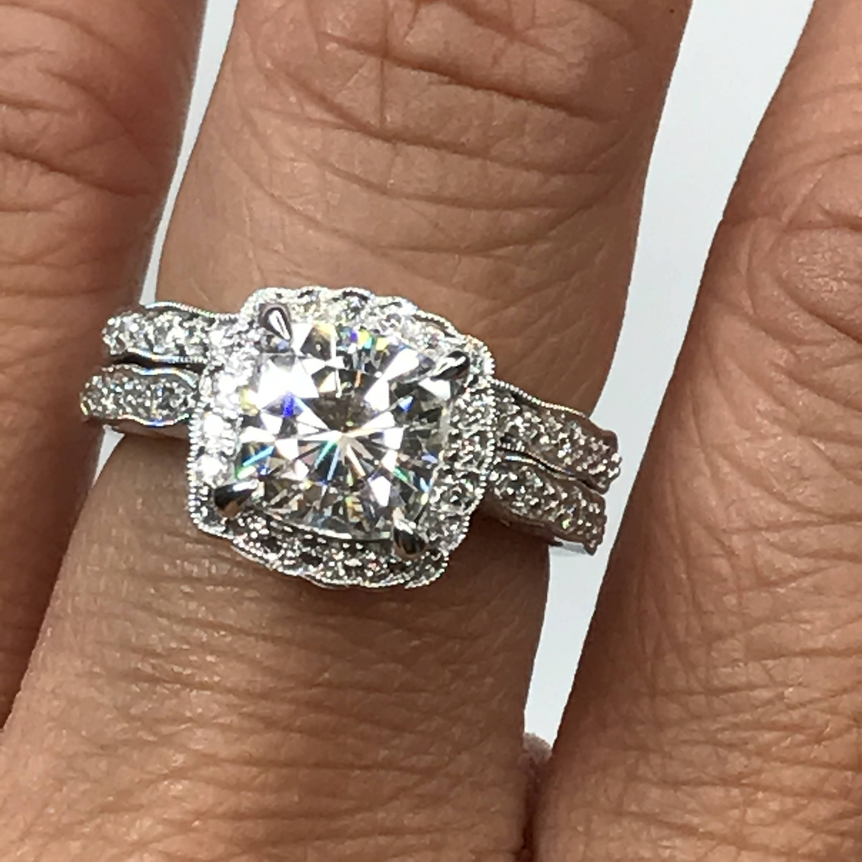 Bridal ring sets best sale clearance