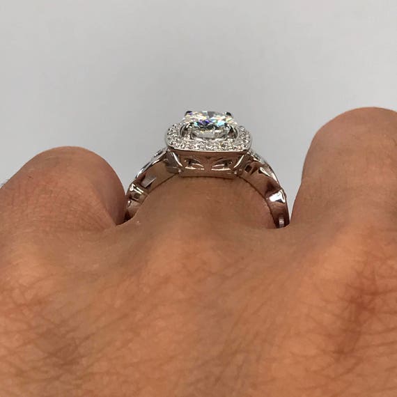 Moissanite engagement 2024 rings clearance