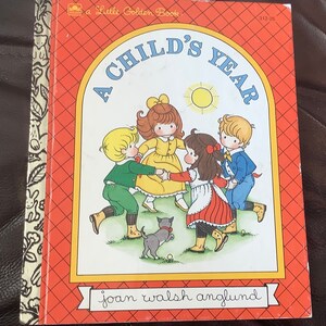 Vintage Golden Book ‘A Childs Year’ - Etsy
