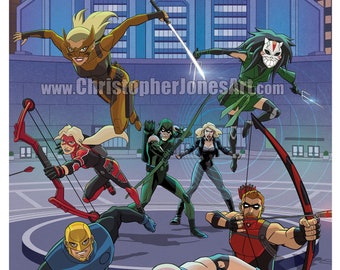 Young Justice - The Arrow Family