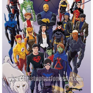 Young Justice: The Season 2 Team