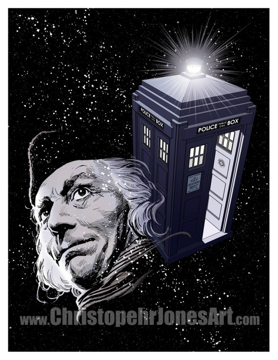 Doctor Who The 1st Doctor William Hartnell Etsy